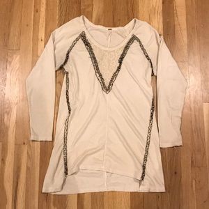 Free People beaded tunic